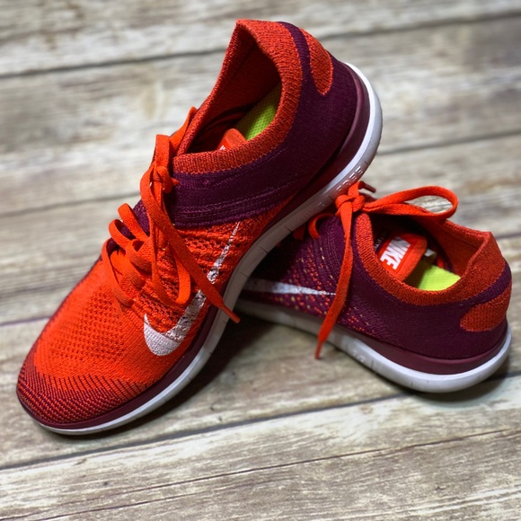 Nike Shoes - Nike Free Flyknit 4.0 Womens US Sz 10